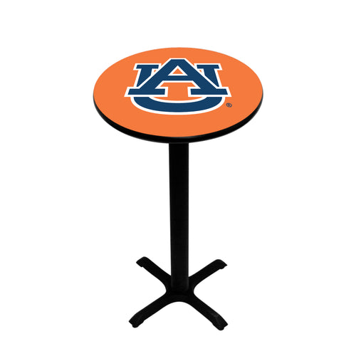 AUBURN PEDESTAL PUB TABLE ORANGE - AUBPTB112