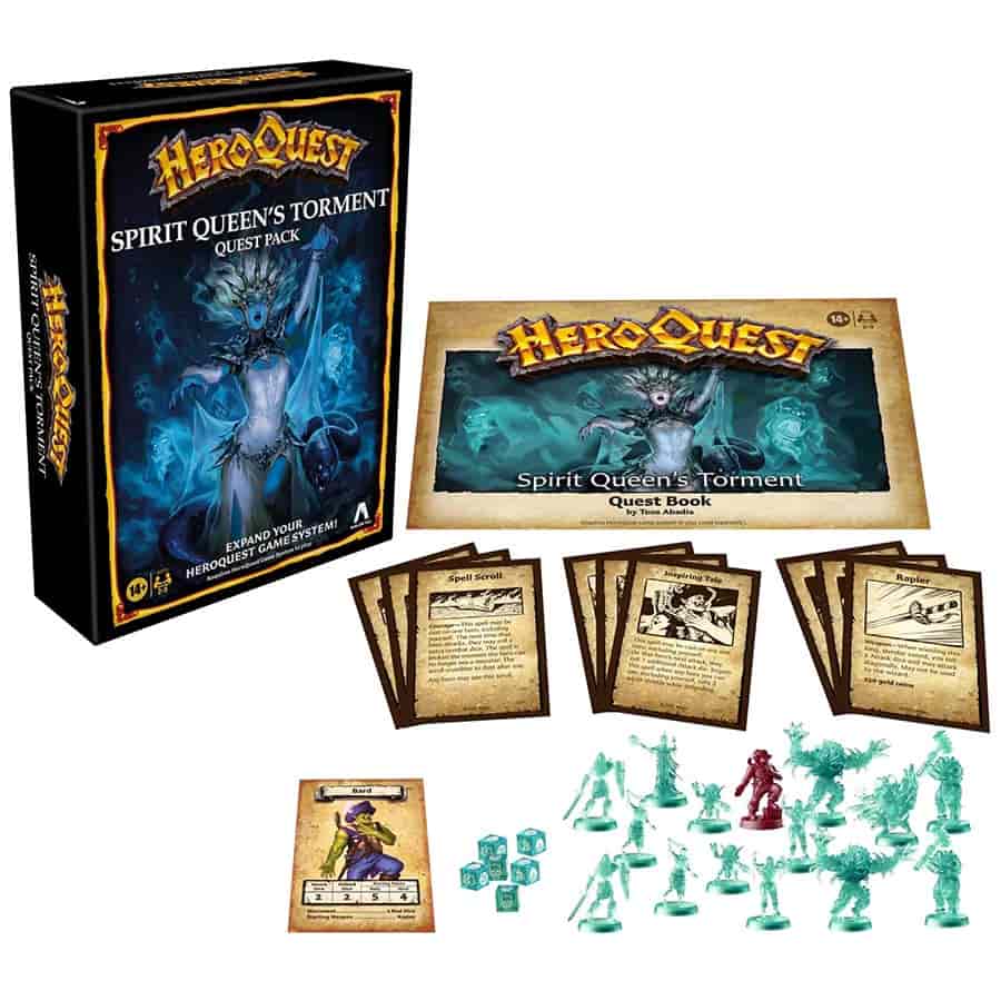 Avalon Hill -  Heroquest: Spirit Queen's Torment (Quest Pack) Pre-Order