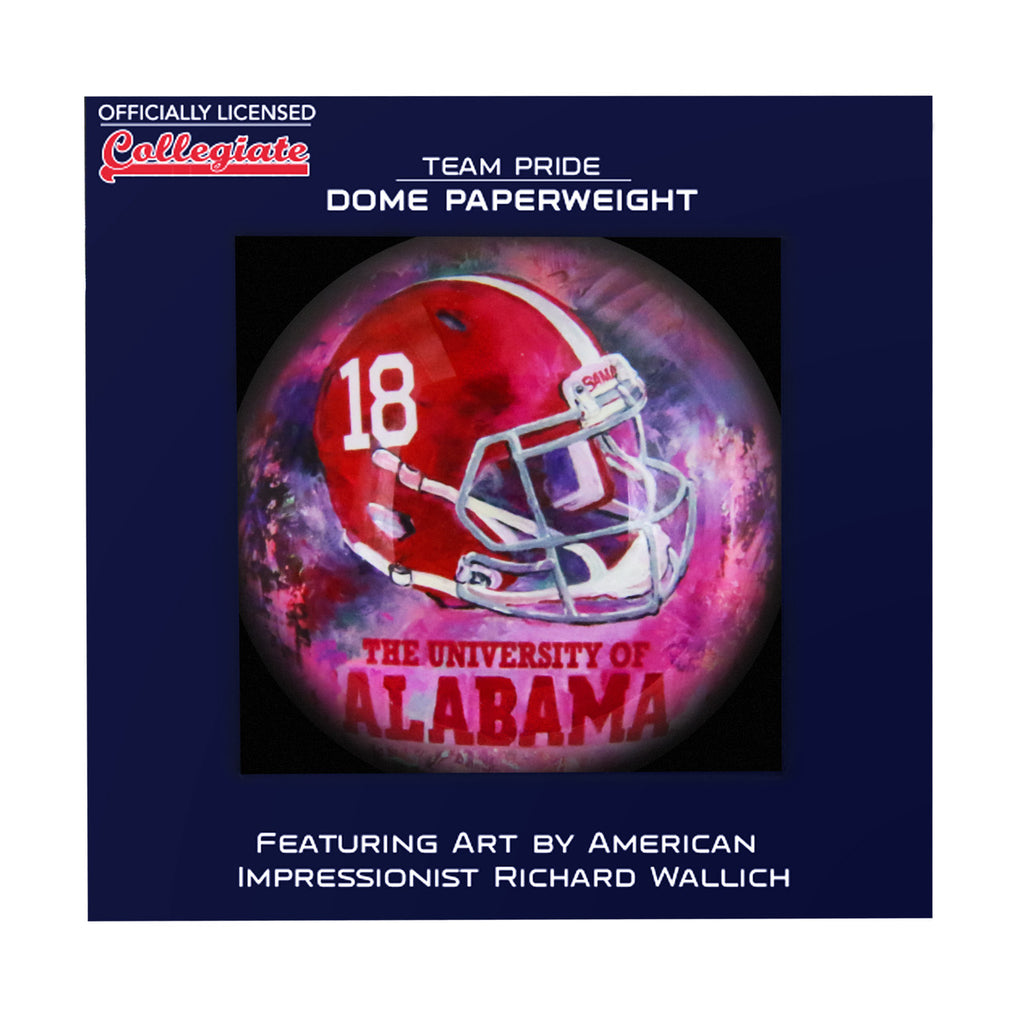 Alabama Crimson Tide Paperweight Domed - Sporticulture