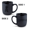 Los Angeles Angels Coffee Mug 17oz Matte Black - WinCraft