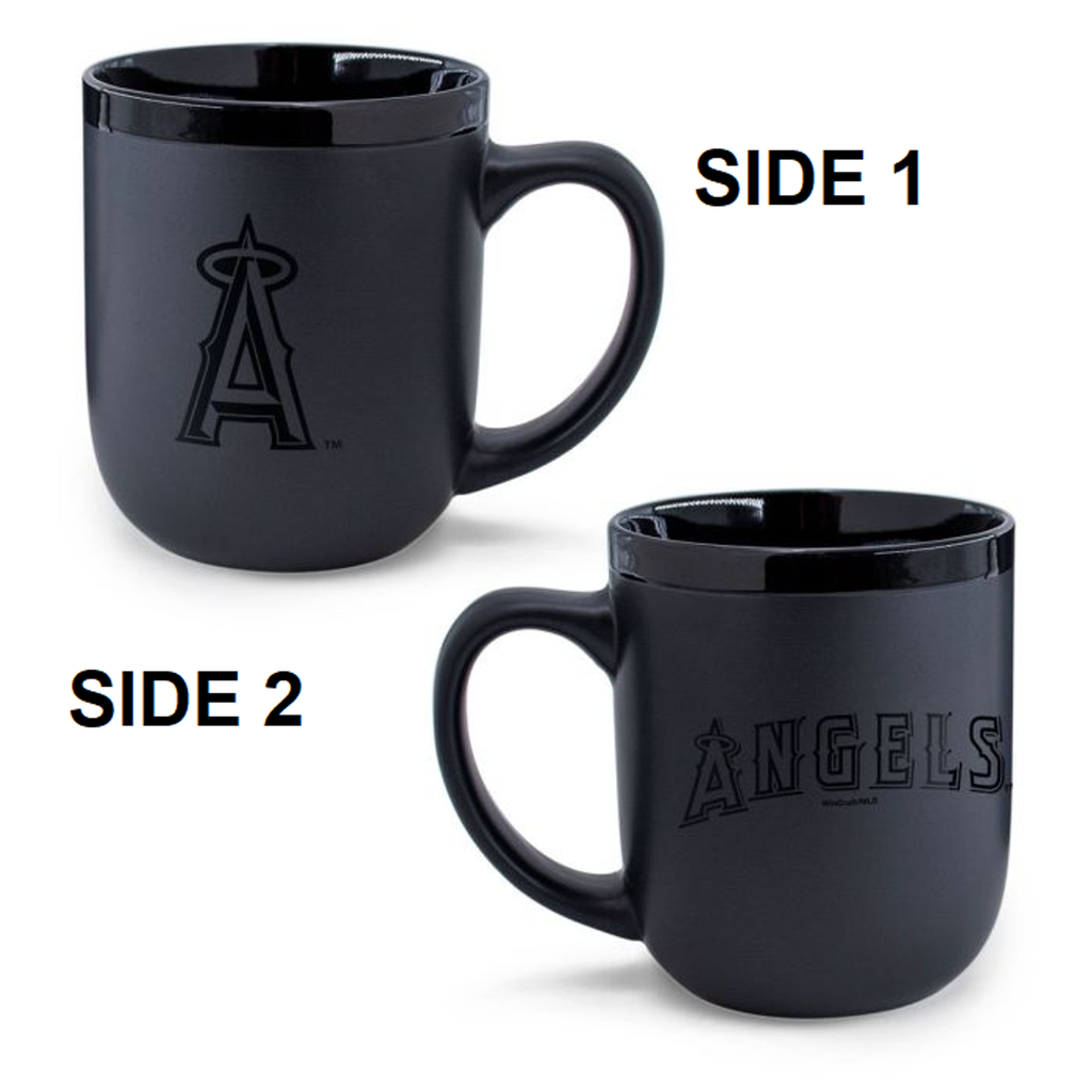 Los Angeles Angels Coffee Mug 17oz Matte Black - WinCraft