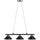 3 LT-54'' BILLIARD LIGHT-LEATHER/BLACK