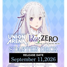 Bandai - Bandai - Union Arena: Re:Zero Starting Life In Another World Starter Pre-Order