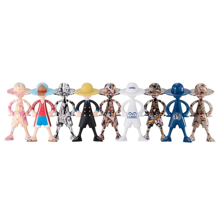 Bandai Namco -  Bandai Hobby: One Piece Archive Of Adventure Volume 3: Tamashii Nations Luffy's (10Ct Blind Box) Pre-Order