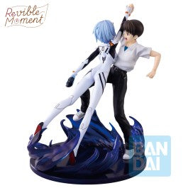 Bandai - Revible Moment Ichibansho Figure: Neon Genesis Evangelion - Shinji Ikari & Rei Ayanami (Evangelion 2.22) Pre-Order