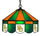 BAYLOR 16'' SWAG HANGING LAMP - BAY-160SW