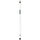 BAYLOR ENGRAVED BILLIARD CUE WHITE / GREEN - BAYBCE101-JR