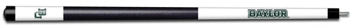 BAYLOR ENGRAVED BILLIARD CUE WHITE / GREEN - BAYBCE101