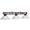 55'' MB/WHITE BILLIARD BALL FIXTURE