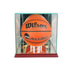 Rectangle Basketball Display Case with Cherry Moulding