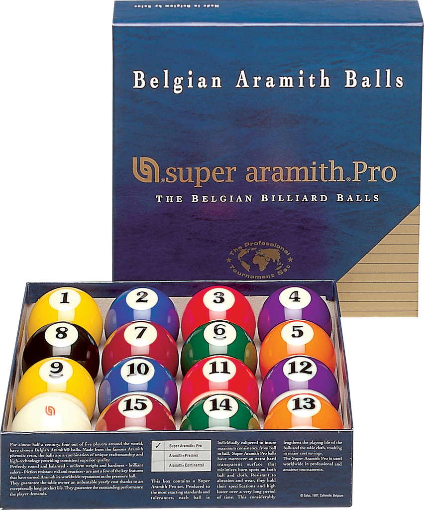 Aramith BBSAP Super Pro Ball Set Billiard Balls