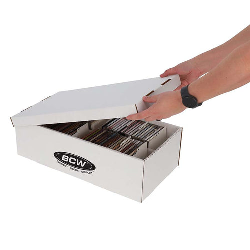 Bcw Supplies: Cd Storage Box (1-Bx-Cd) Bundle 10Ct