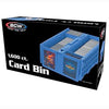 Collectible Card Bin - Bcw Supplies: 1600-Ct Card Bin Blue (1-Ccb-1600-Blu)