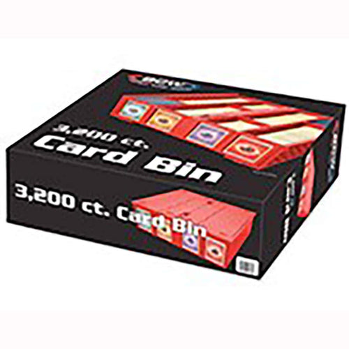 Bcw Supplies: 3200-Ct Card Bin Red (1-Ccb-3200-Red)