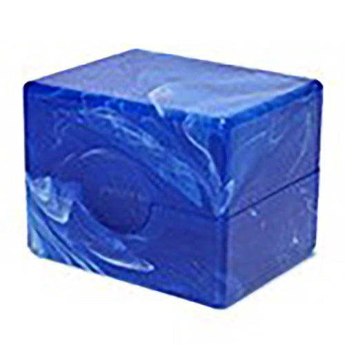 Bcw Spectrum - Bcw Supplies: Spectrum: Marble Prism Deck Case: Apatite Blue (1-Dc-Prism-P-Apa)