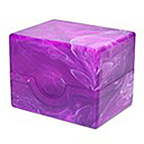 Bcw Spectrum - Bcw Supplies: Spectrum: Marble Prism Deck Case: Charoite Purple (1-Dc-Prism-P-Cha)