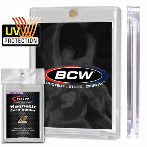 Bcw Supplies: Card Holder - Magnetic 180Pt Uv (1-Mch-180)