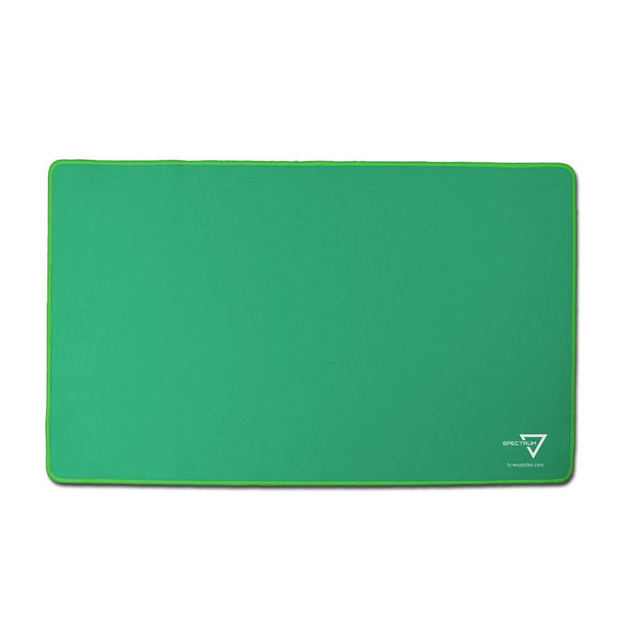 Bcw Spectrum - Bcw Supplies: Spectrum Playmat: Stitched Green (1-Playmat-Grn)