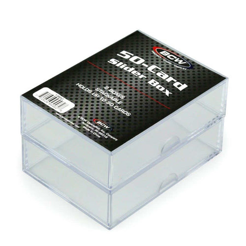 Bcw Supplies: Slider Box (50Ct) (1-Sb50)