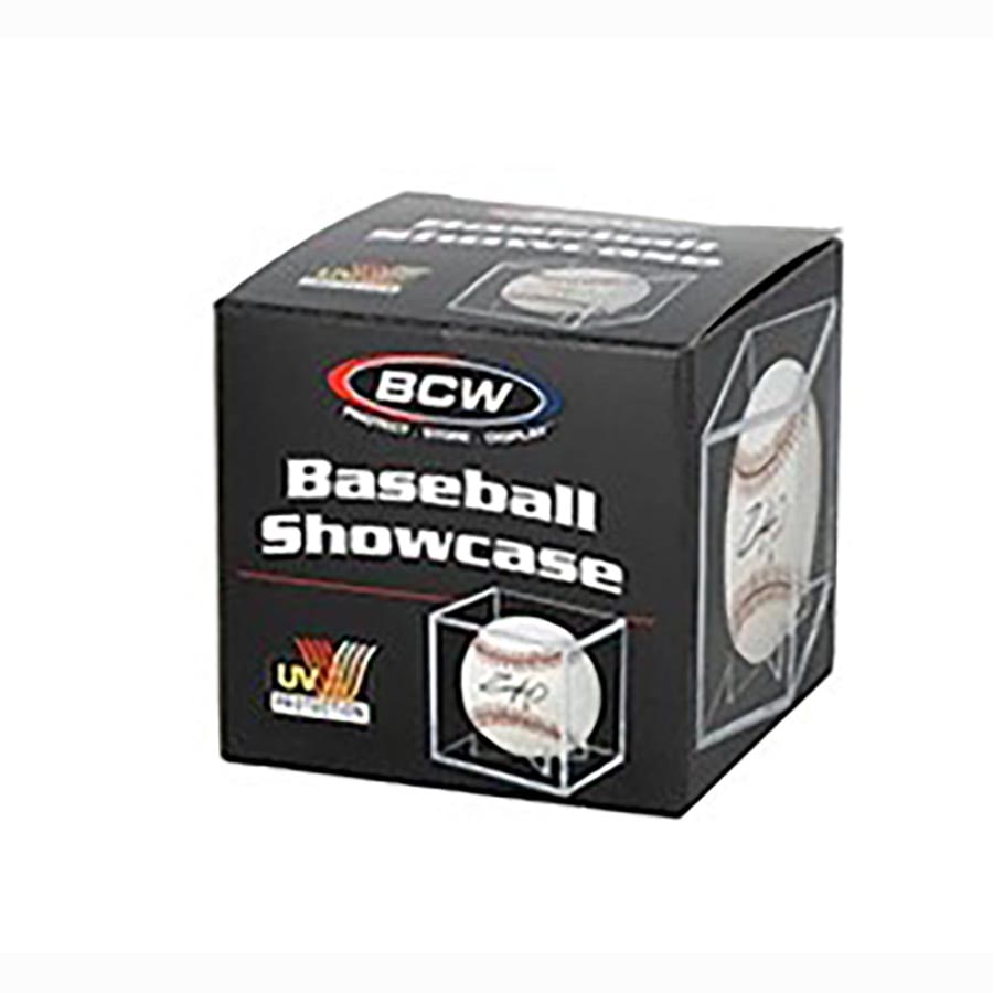 Bcw Showcase - Bcw Supplies: Uv Showcase: Baseball With Built-In Stand (1-Sc-Bb-Uv)