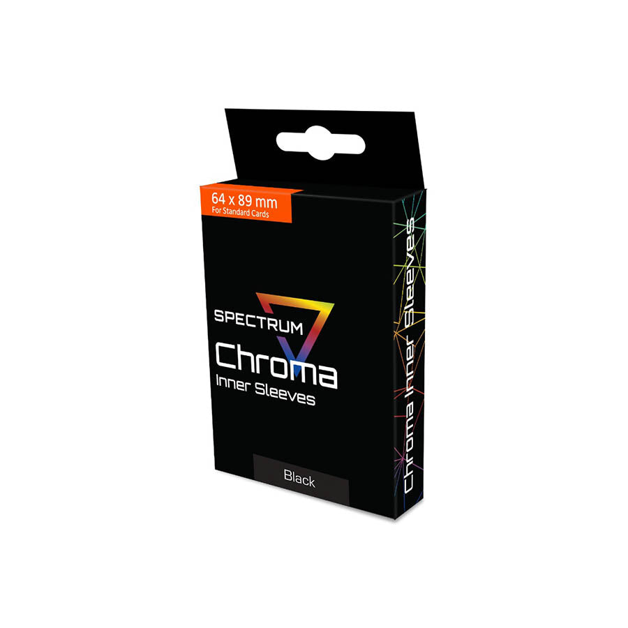 Bcw Spectrum - Bcw Supplies: Spectrum: Chroma Inner Sleeves: Black 100Ct (1-Sslv-I-Blk)
