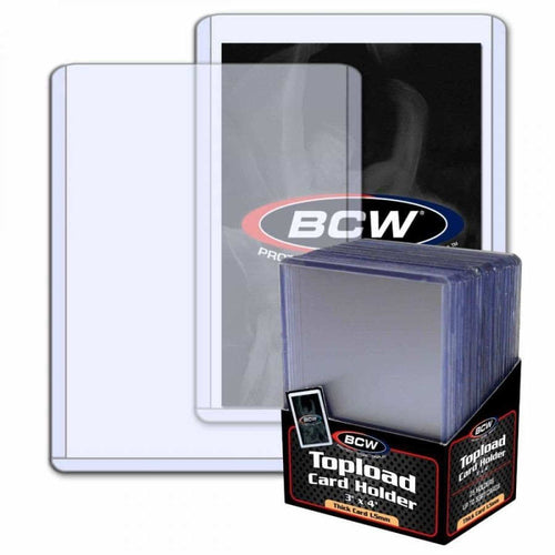 Bcw Supplies: Topload Thick Card 59Pt ( 1-Tlch-Th-1.5Mm)