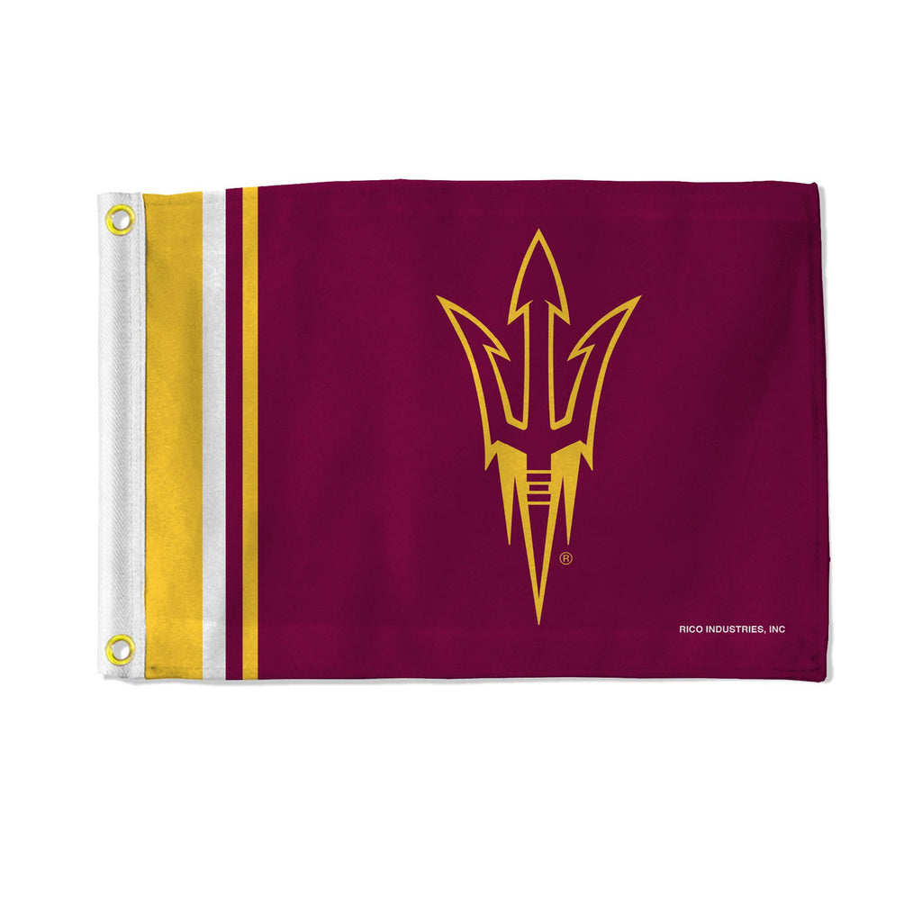 Arizona State Sun Devils Flag 12x17 Striped Utility - Rico Industries