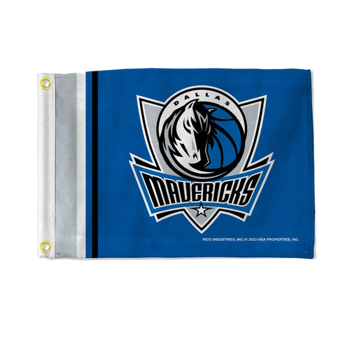 Dallas Mavericks Flag 12x17 Striped Utility - Rico Industries
