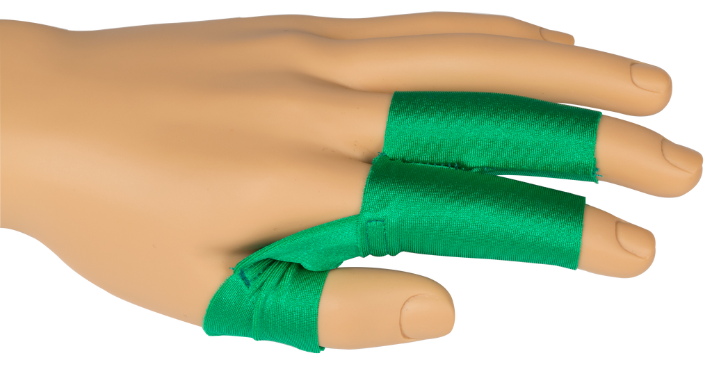 Unglove BGFW Finger Wraps - Green Billiard Gloves