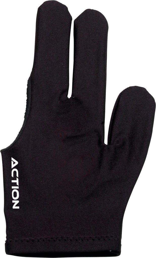 Action BGLAC01 Billiard Glove  - Black Billiard Gloves