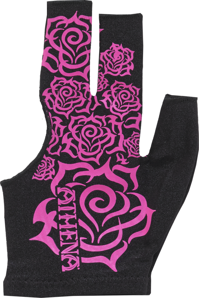 Athena BGLATH03 Billiard Glove  - Tribal Rose Billiard Gloves