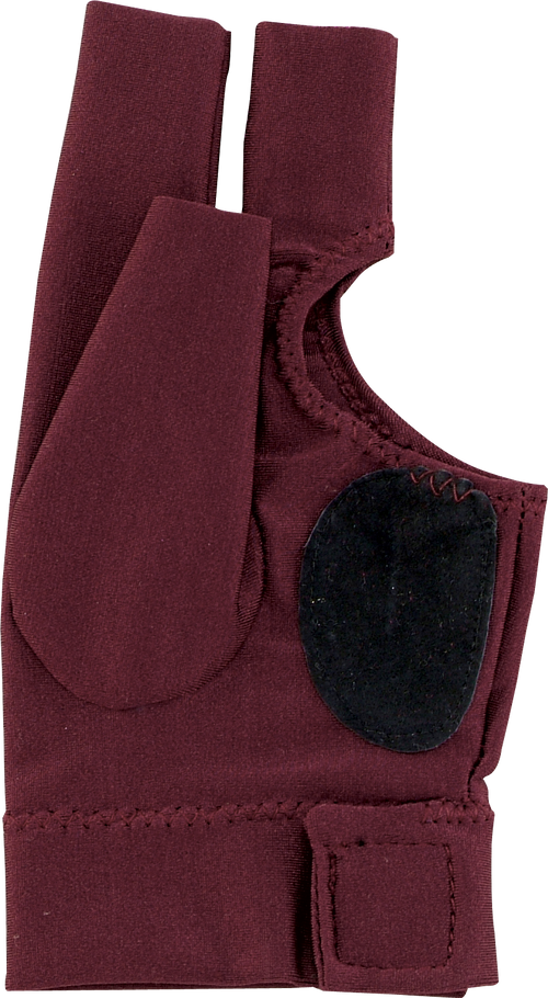 Action BGLDLXS Billiard Glove  - Burgundy Billiard Gloves