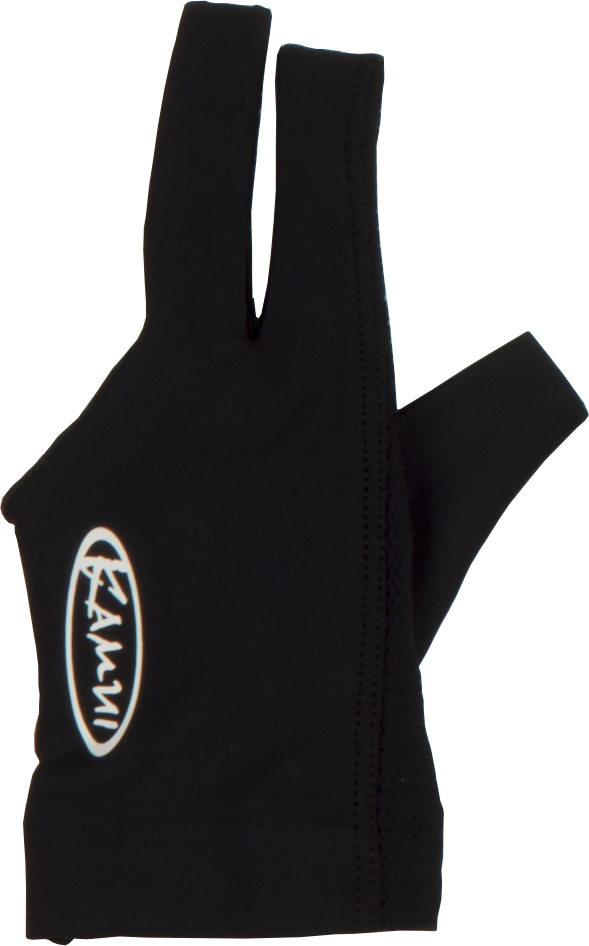 Kamui BGLKAMS Billiard Glove  - Black Billiard Gloves