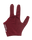 Sure Shot BGLSSM Billiard Glove - Burgundy Billiard Gloves