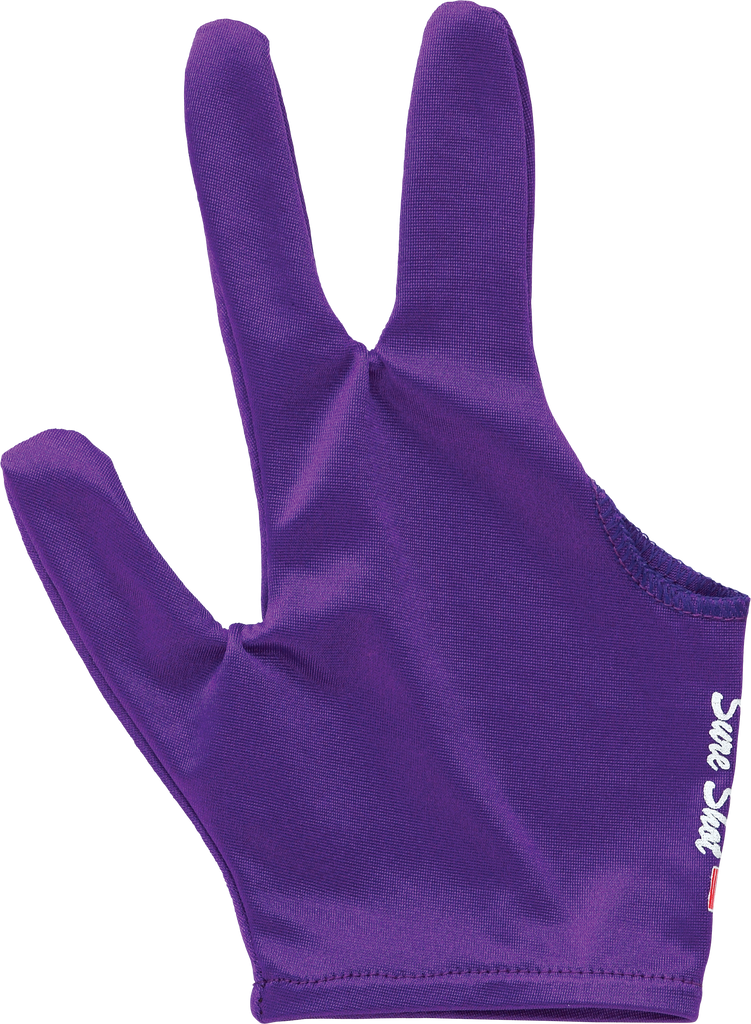 Sure Shot BGLSSM Billiard Glove - Purple Billiard Gloves