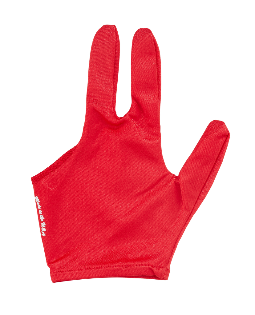 Sure Shot BGLSSM Billiard Glove - Red Billiard Gloves