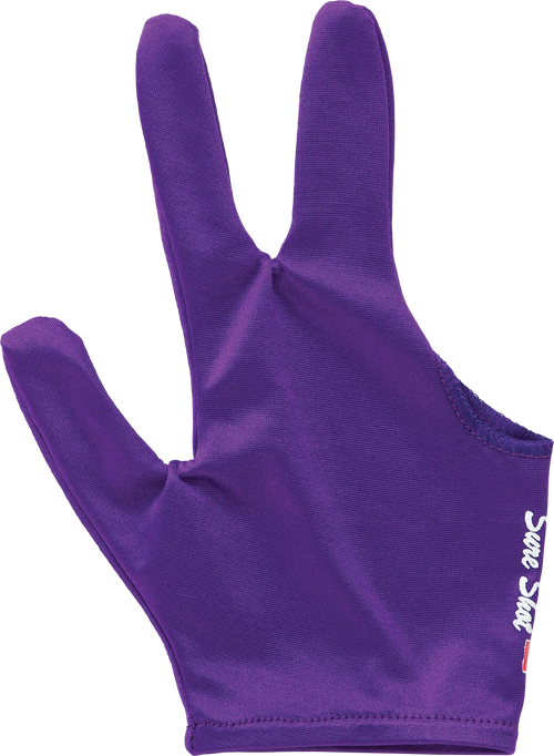 Sure Shot BGLSSX Billiard Glove - Purple Billiard Gloves