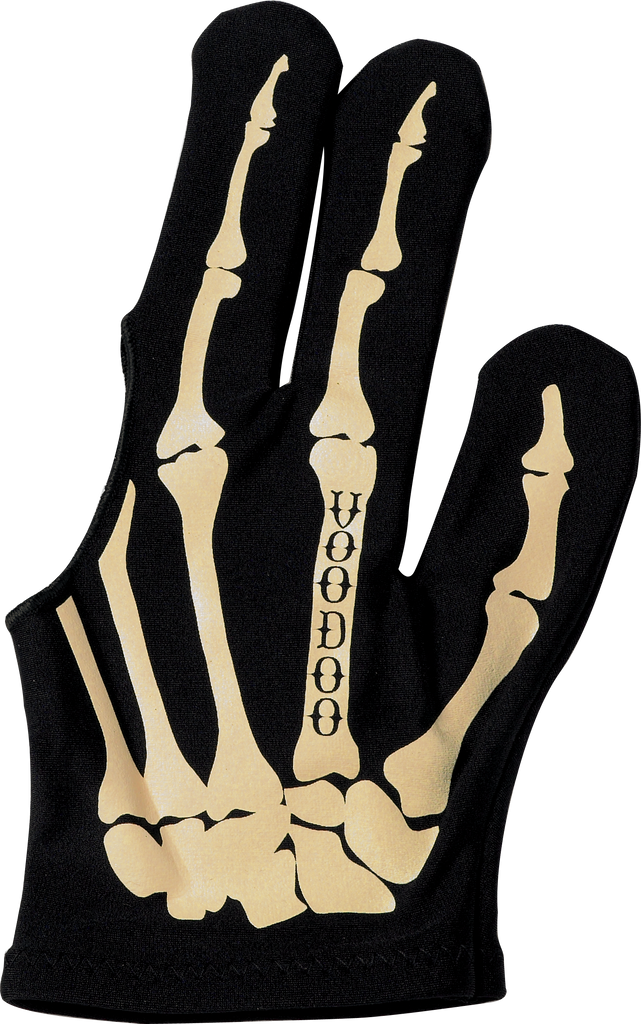 Voodoo BGLVOD Billiard Glove  - Bone_Left Billiard Gloves