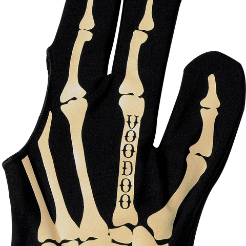 Voodoo BGLVOD Billiard Glove  - Bone_Left Billiard Gloves