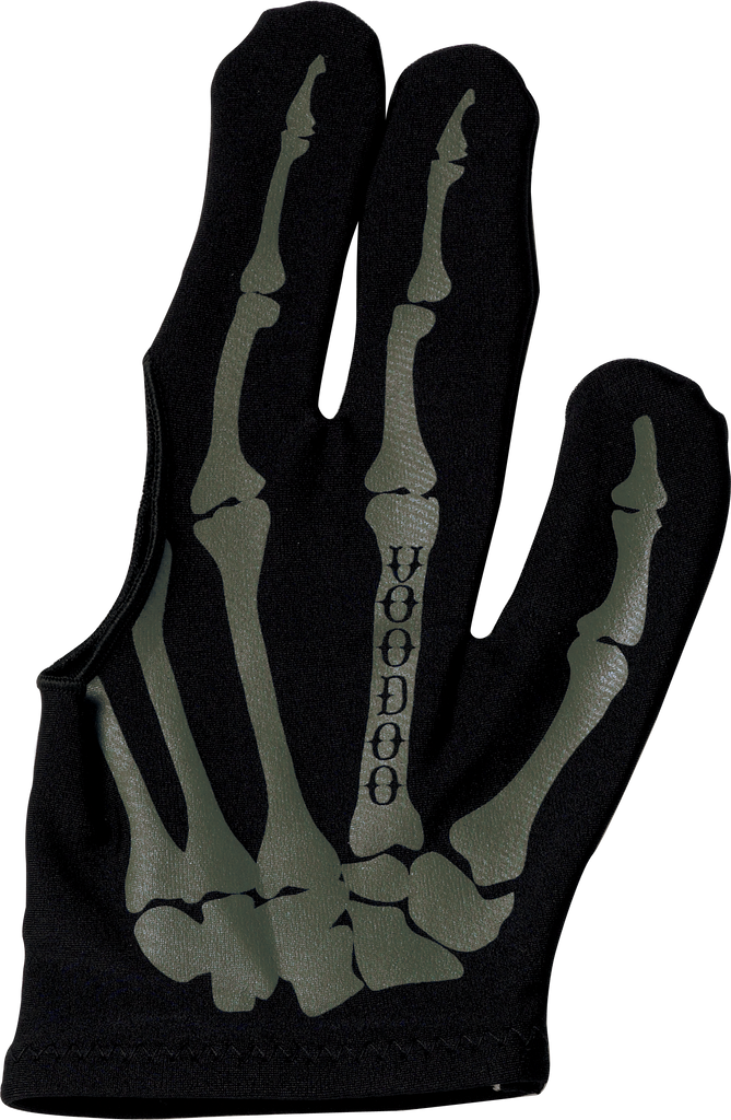 Voodoo BGLVOD Billiard Glove  - Grey Billiard Gloves