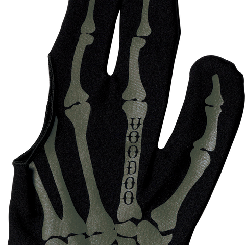Voodoo BGLVOD Billiard Glove  - Grey Billiard Gloves
