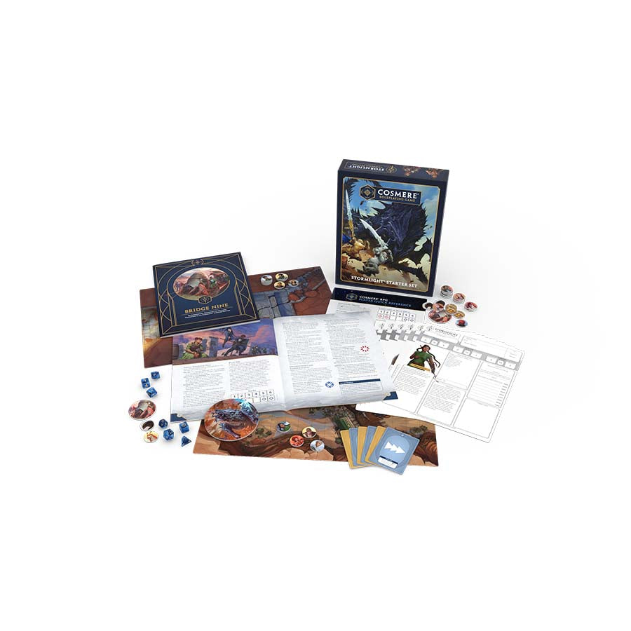 Brotherwise Games. Llc -  Cosmere Rpg: Stormlight Starter Set Pre-Order