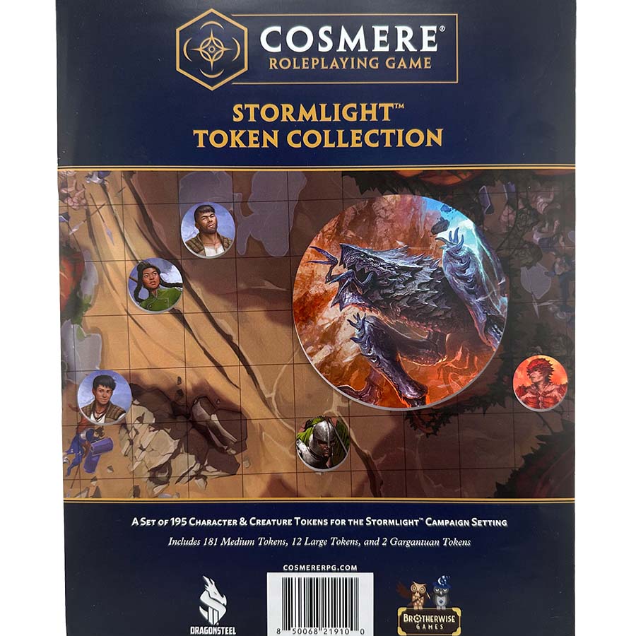 Brotherwise Games. Llc -  Cosmere Rpg: Stormlight Tokens Pack