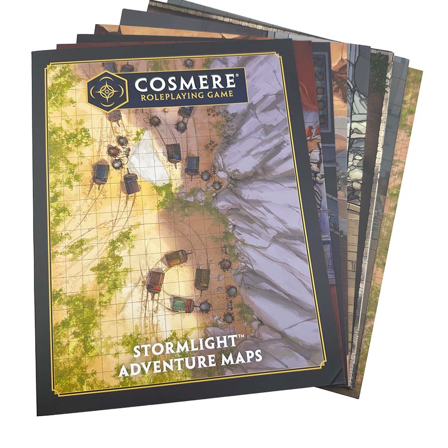 Brotherwise Games. Llc -  Cosmere Rpg: Stormlight Map Pack