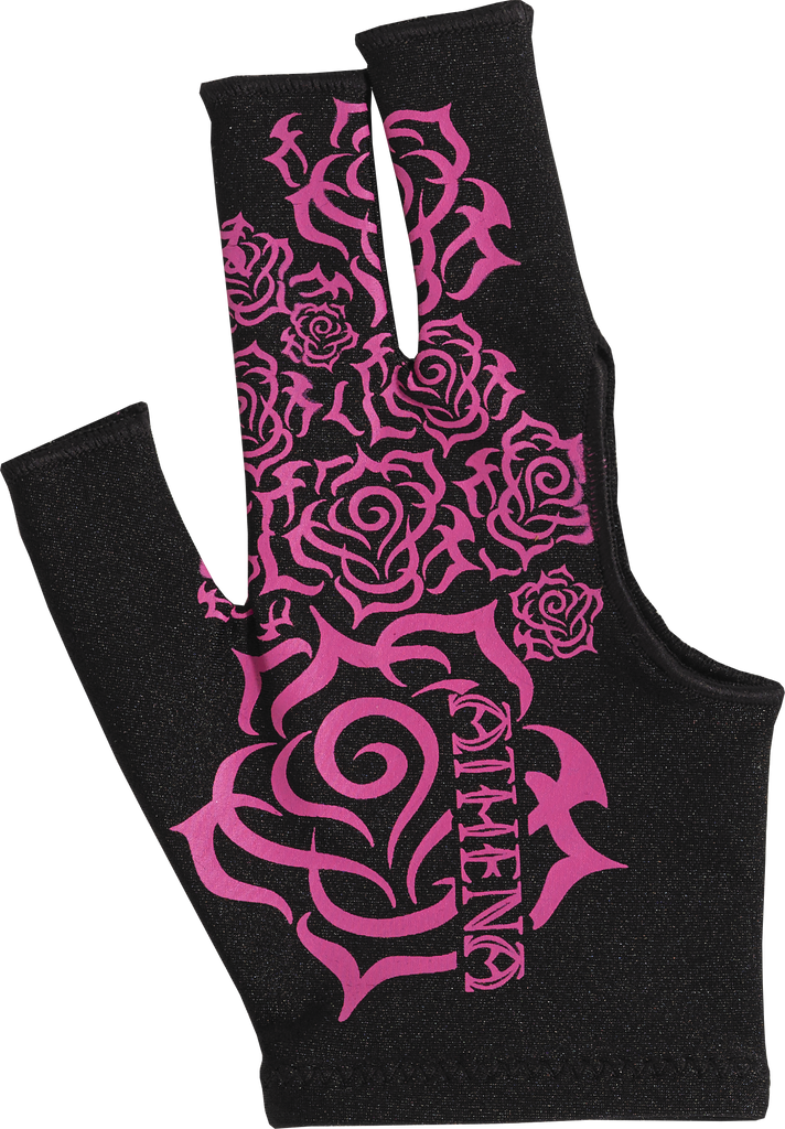 Athena BGRATH03 Billiard Glove  - Tribal Rose Billiard Gloves