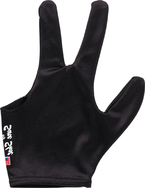 Sure Shot BGRSSL Billiard Glove - Black Billiard Gloves