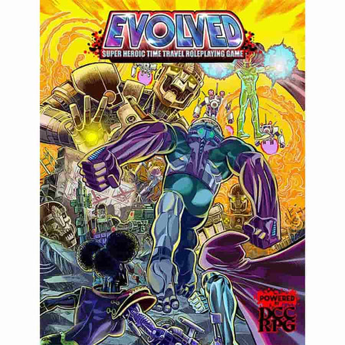 Bloat Games -   Evolved: Super Heroic Time Travel Roleplaying Game
