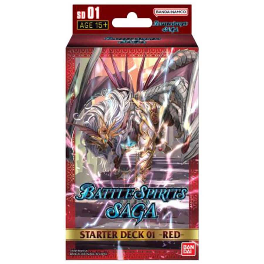 Bandai Japan -  Battle Spirits Saga Card Game: Starter Deck 01 [Bsssd01] (6Ct)