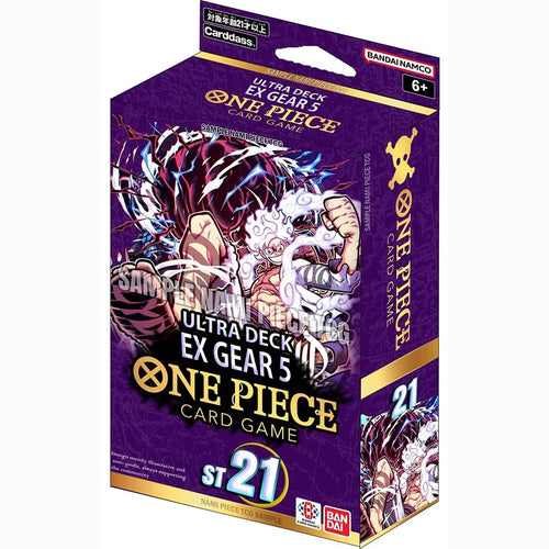 Bandai Japan -  One Piece Tcg: Gear5 Starter Deck Ex (St-21)