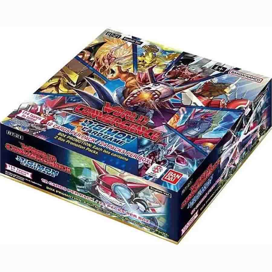 Bandai Japan -  Digimon Card Game: World Convergence (Bt21) (24Ct) (Wave 2) Pre-Order